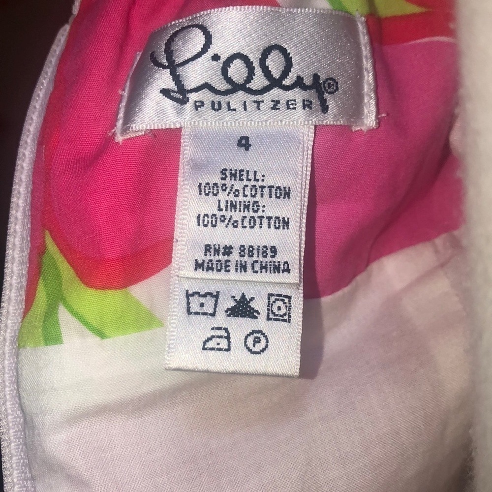 Lilly Pulitzer🚫SOLD🚫White Label Vintage Floral Midi Halter Tie A line Dress - Picture 12 of 15